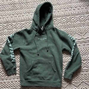 Noah Kahan Trails Tour Hoodie We’ll All Be Here Forever Stick Season Green